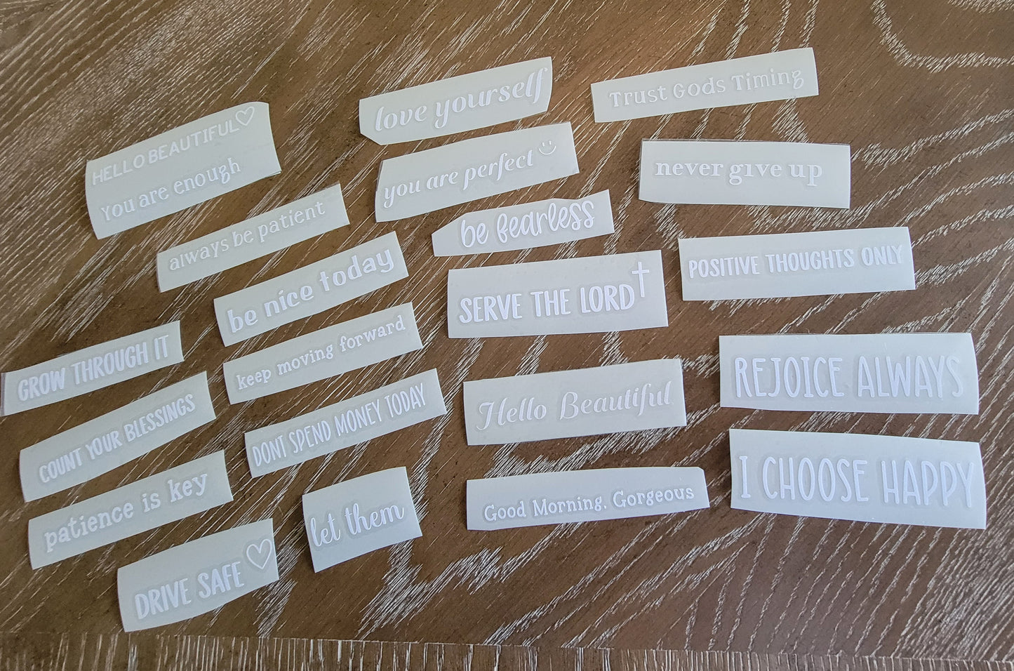 Rearview Mirror Affirmations