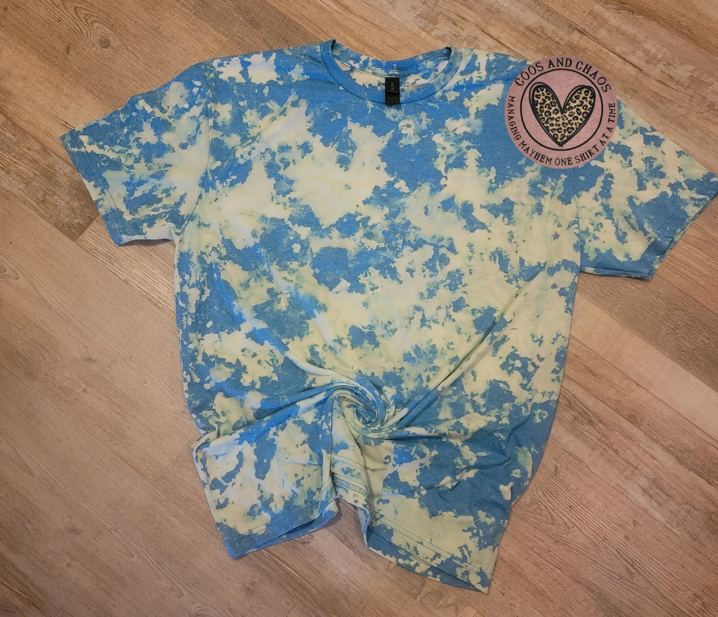 Retro Sapphire-Tee