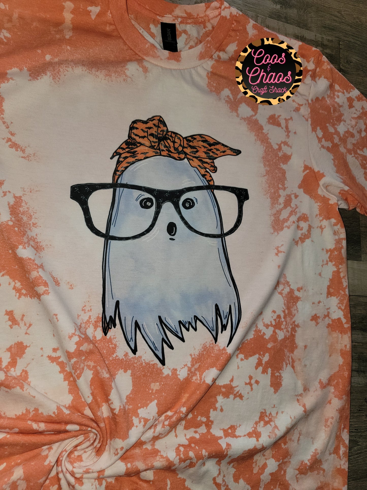Glasses Ghost-Bleached/Basic Tee