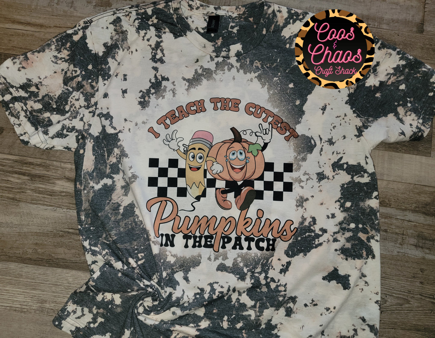 Teaching Pumpkins-Bleached/Basic Tee