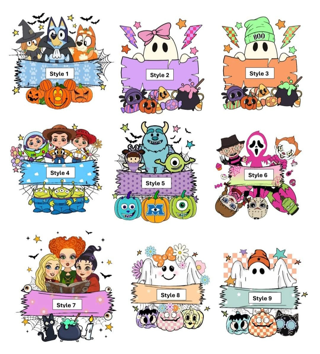 (CUSTOM) Trick or Treat Bags