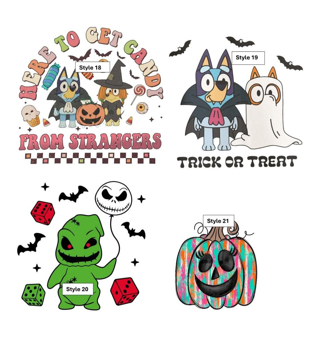 (CUSTOM) Trick or Treat Bags
