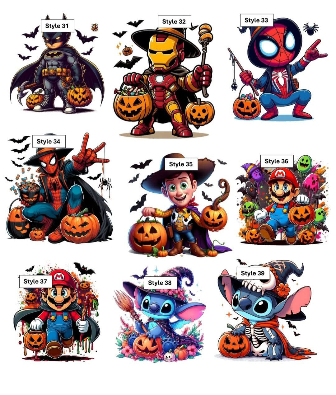 (CUSTOM) Trick or Treat Bags
