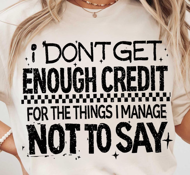 Credit(SUB)-Tee/Sweatshirt