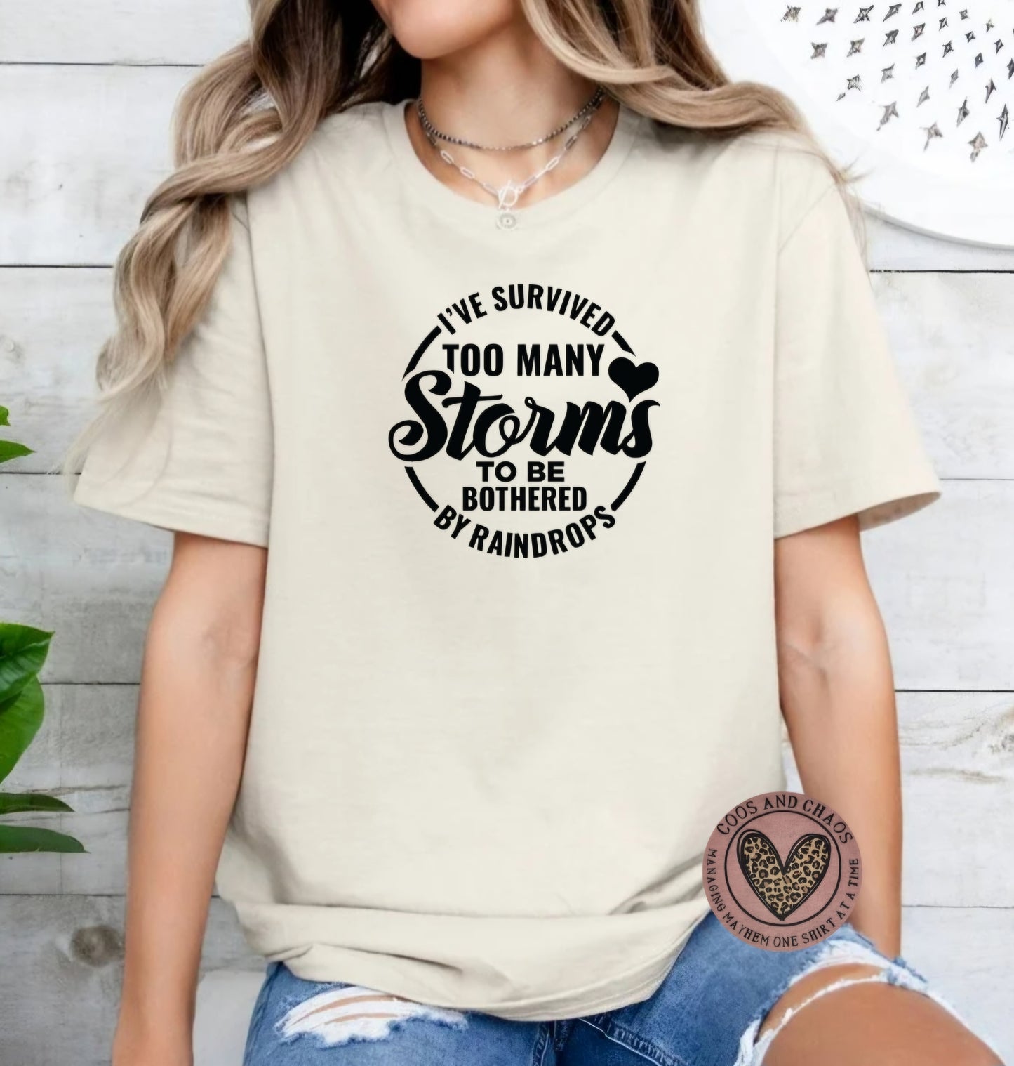 Storms/Raindrops Tee
