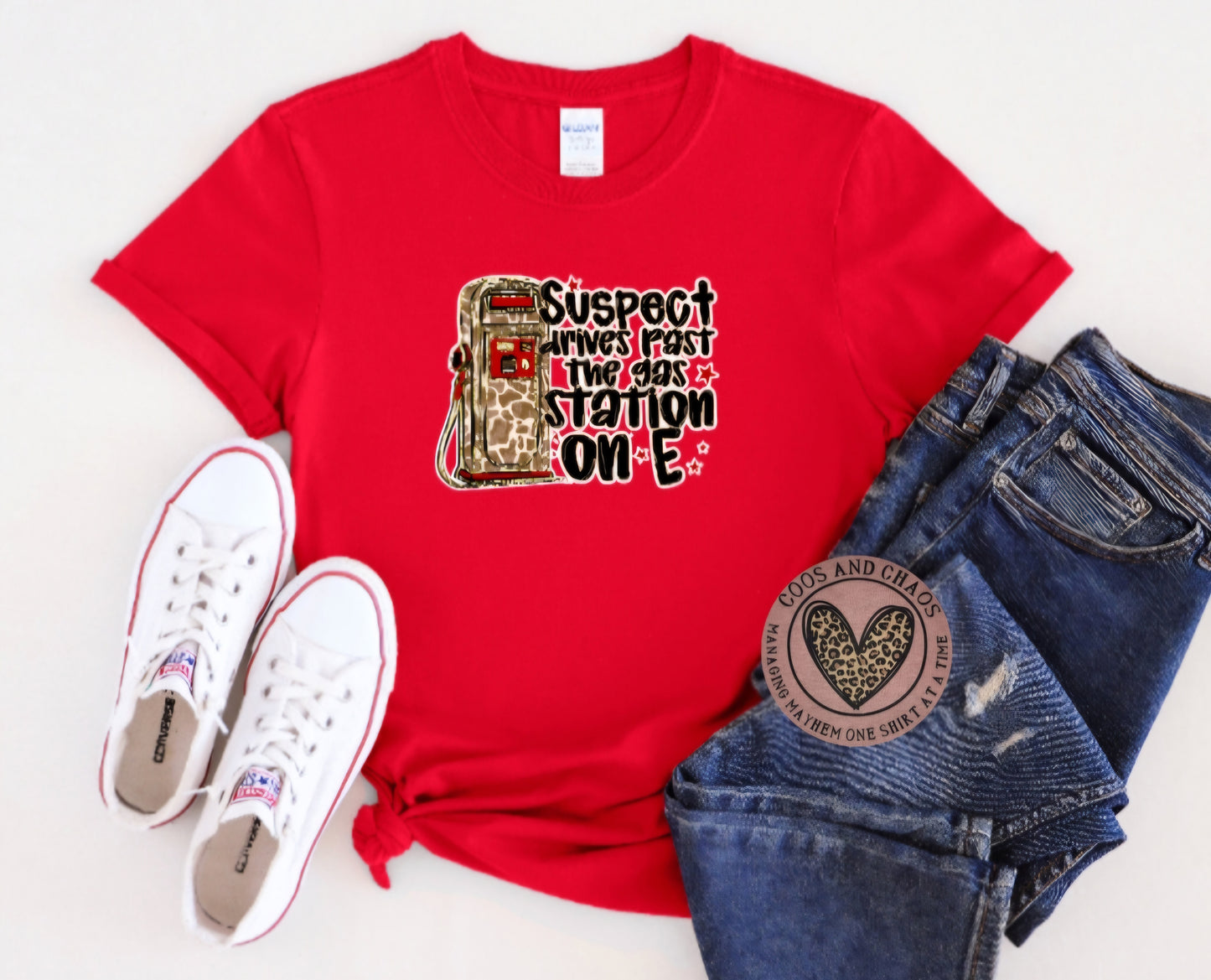 Suspect Gas Station Tee/Crew/Hoodie
