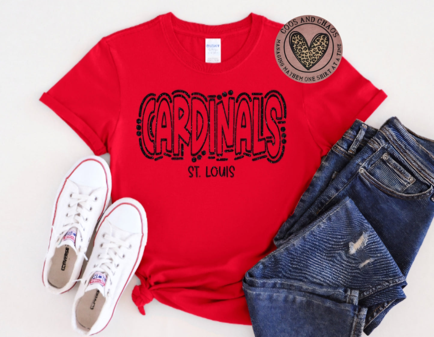 CARDINALS letter-Tee