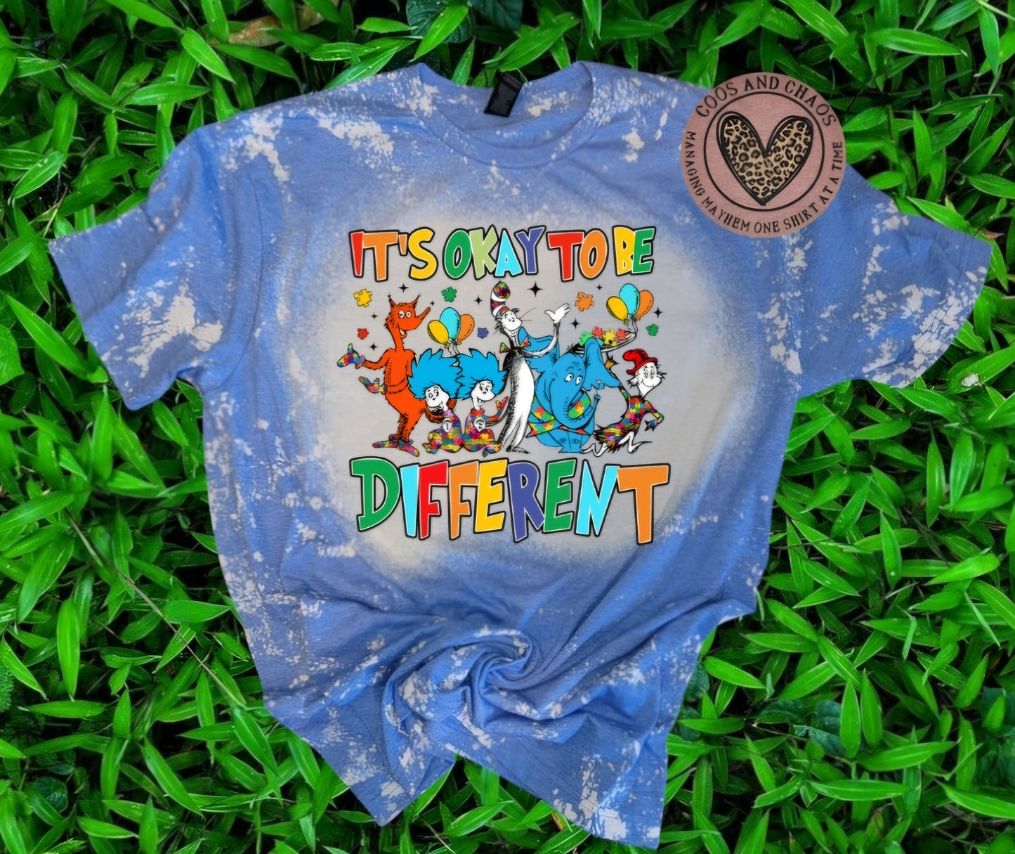 Dr Seuss Different Autism-Tee