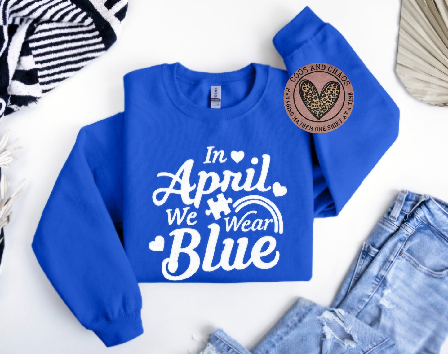 Autism April Puzzle-Sweatshirt