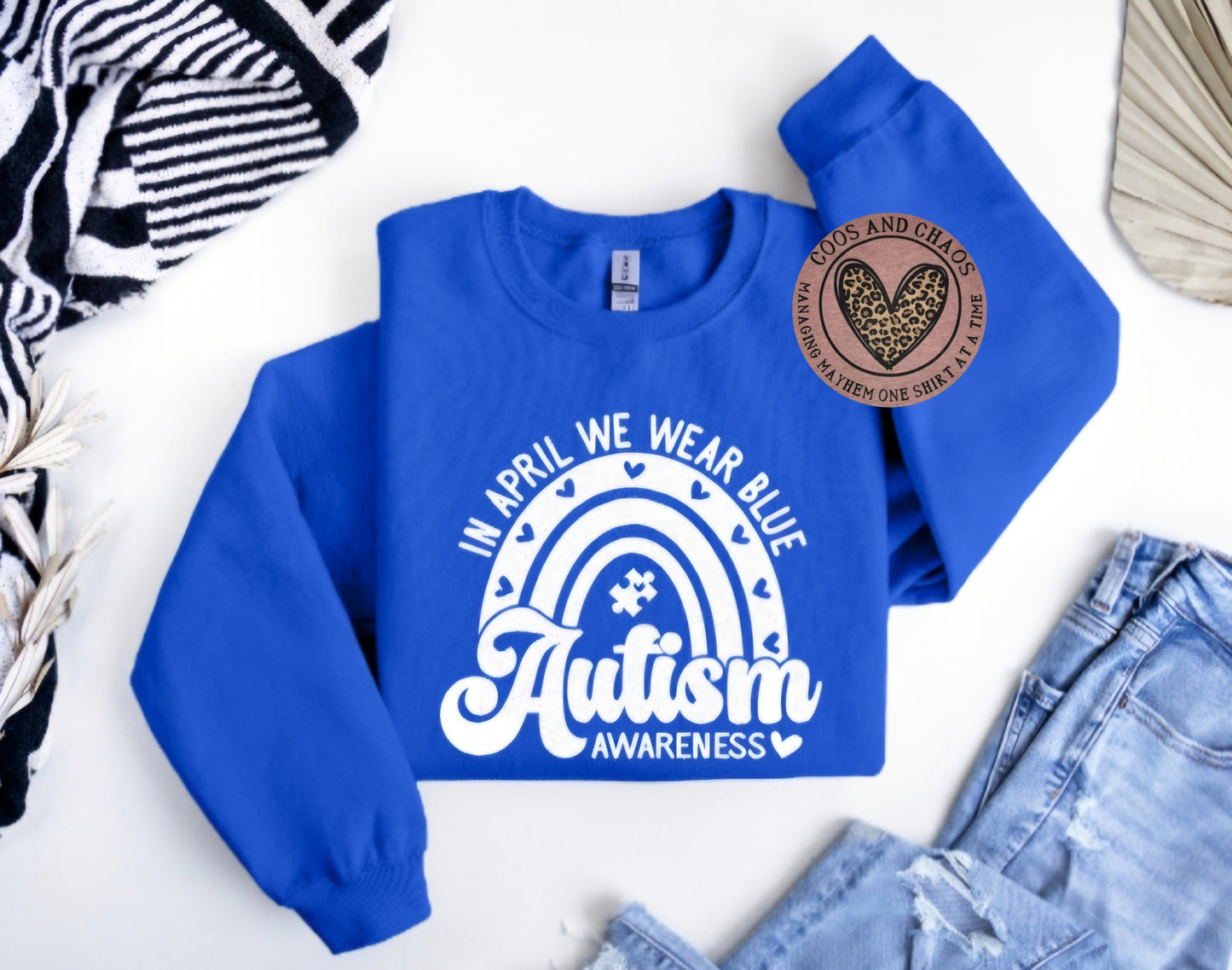 Autism Rainbow-Sweatshirt