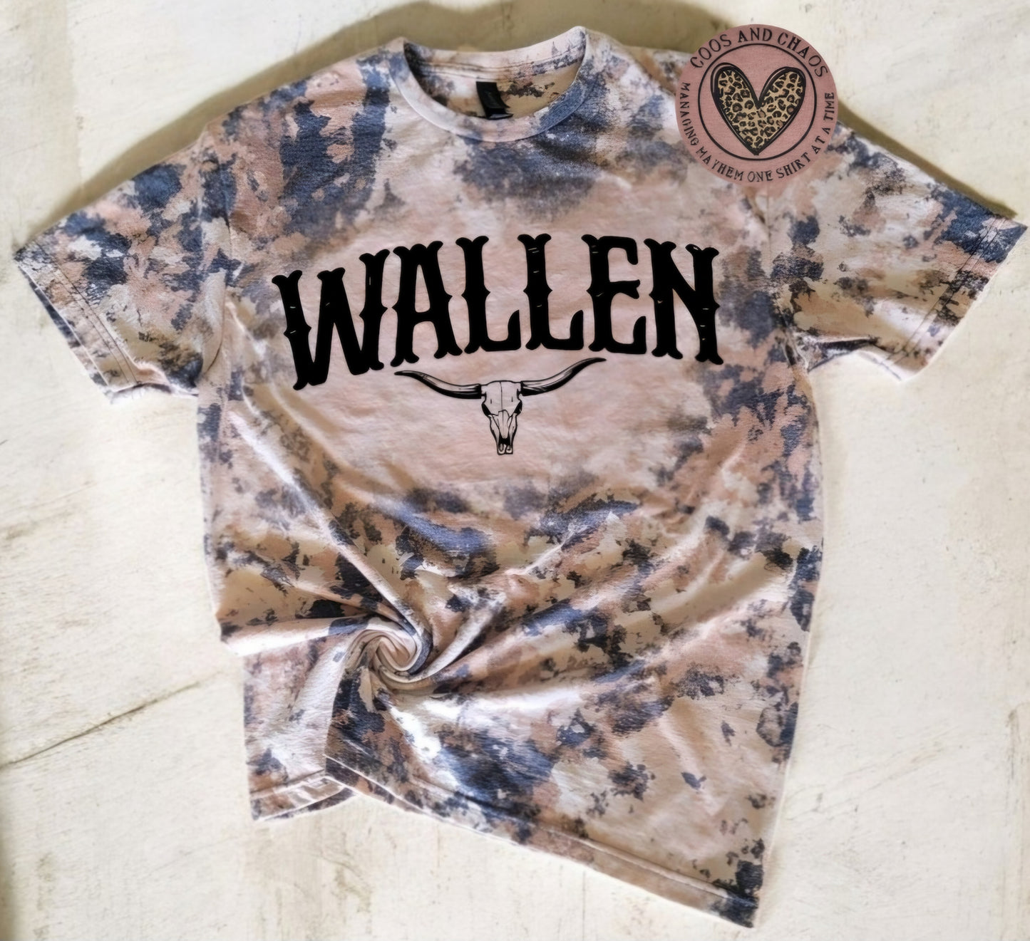 Wallen-Cowhide Tee