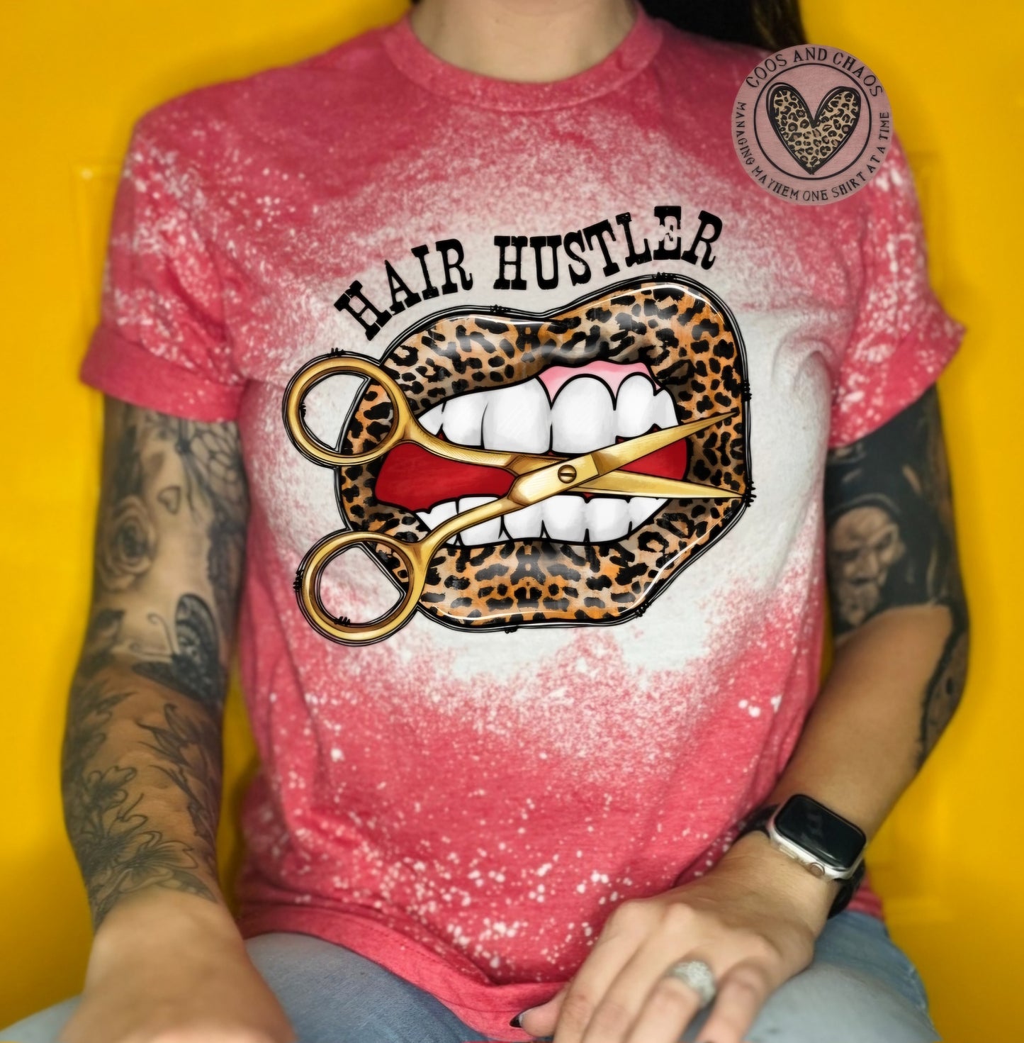 Hair Hustler Lips-Tee