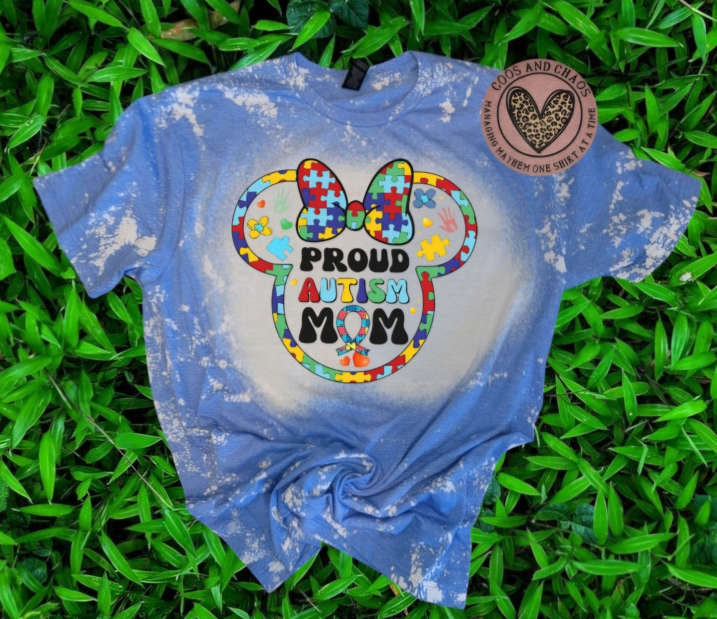 Autism Mouse Mom-Tee