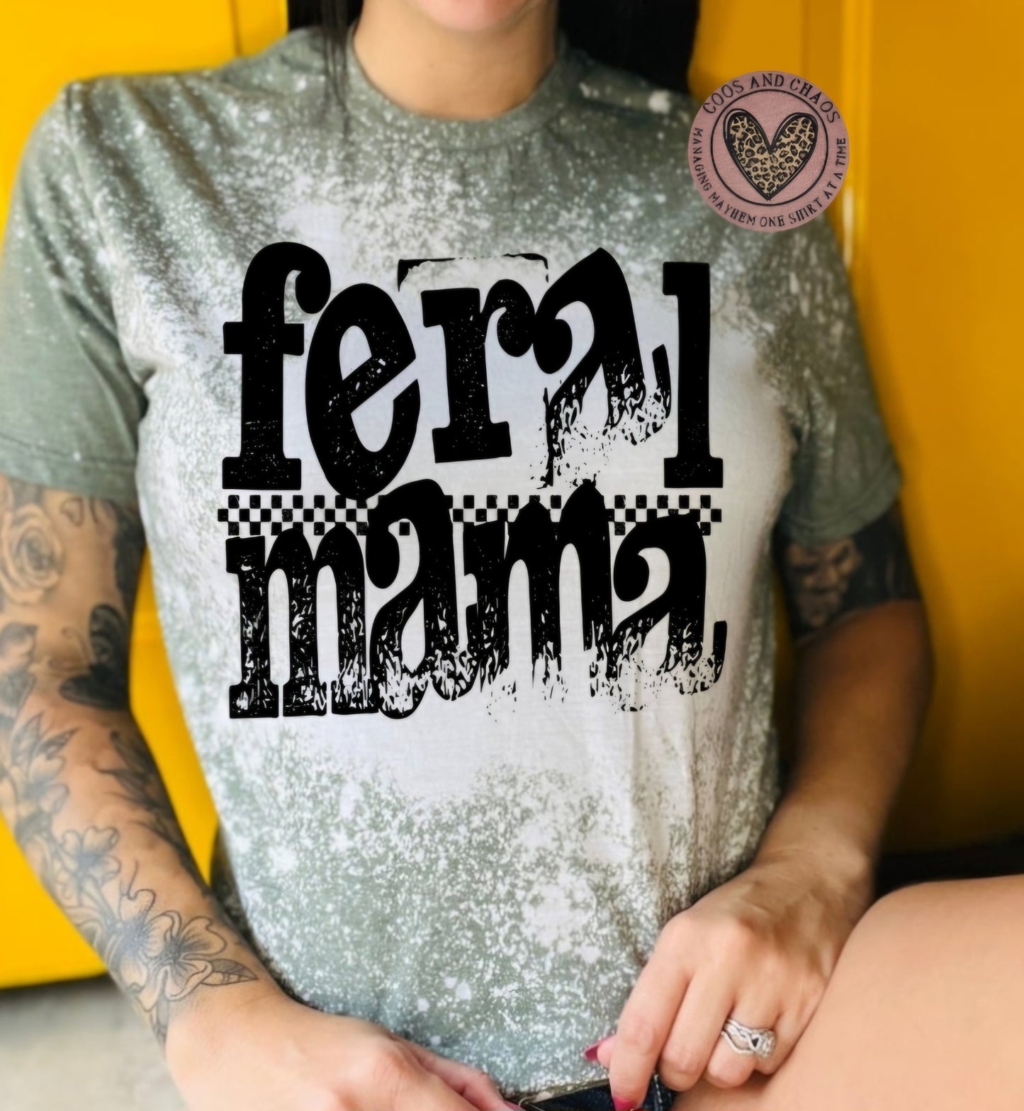 Feral Mama-Tee