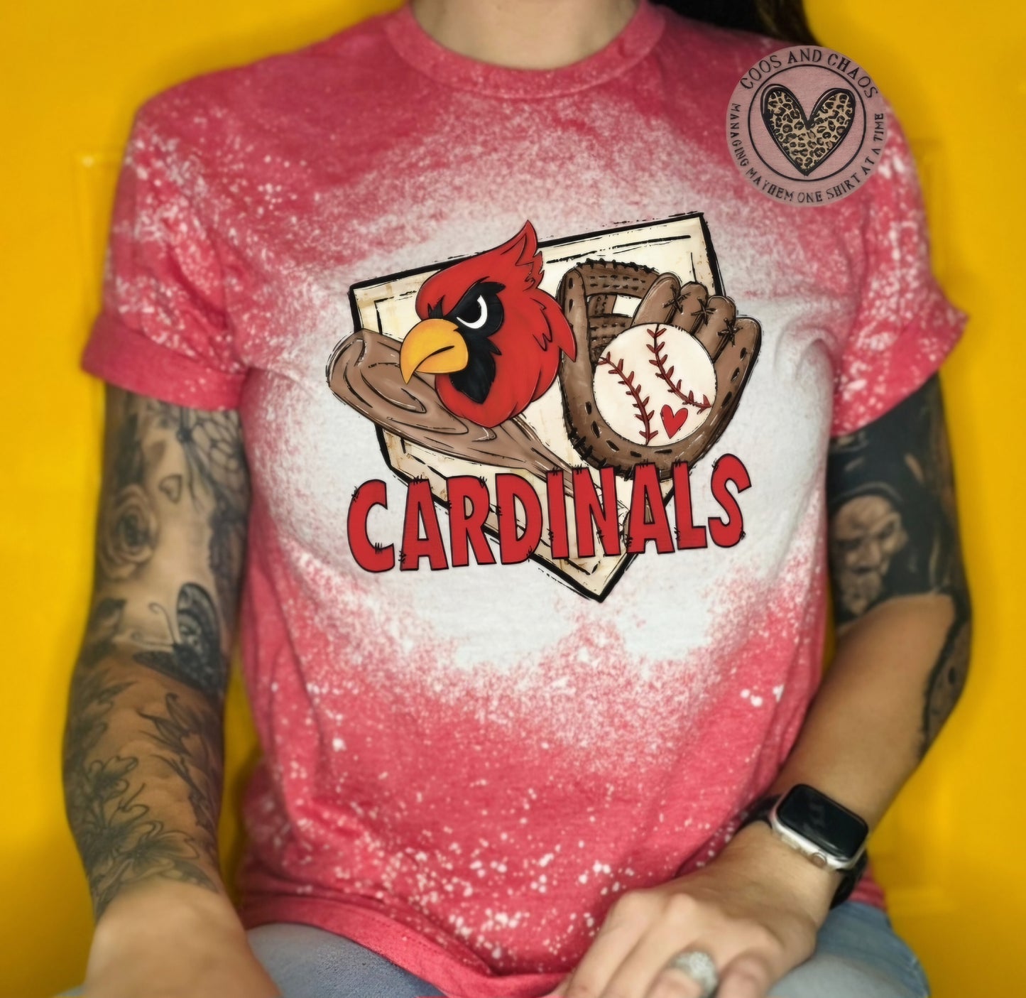 CARDS Baseball-Tee