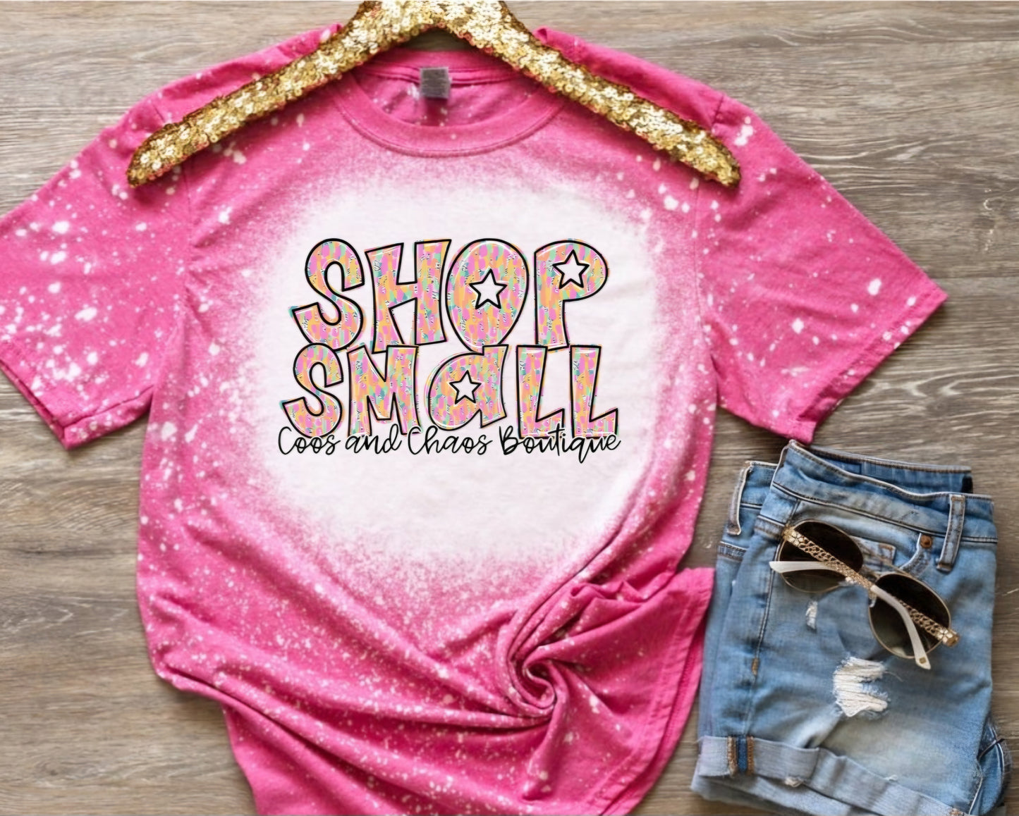 Shop Small-Tee (Bleached & Basic)