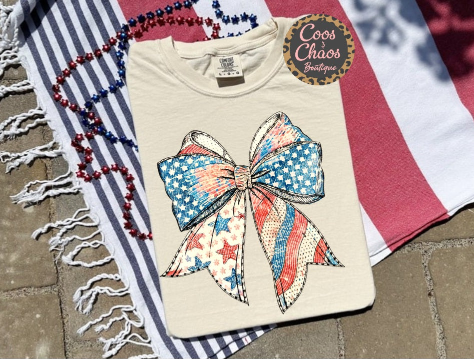 USA bow-Tee