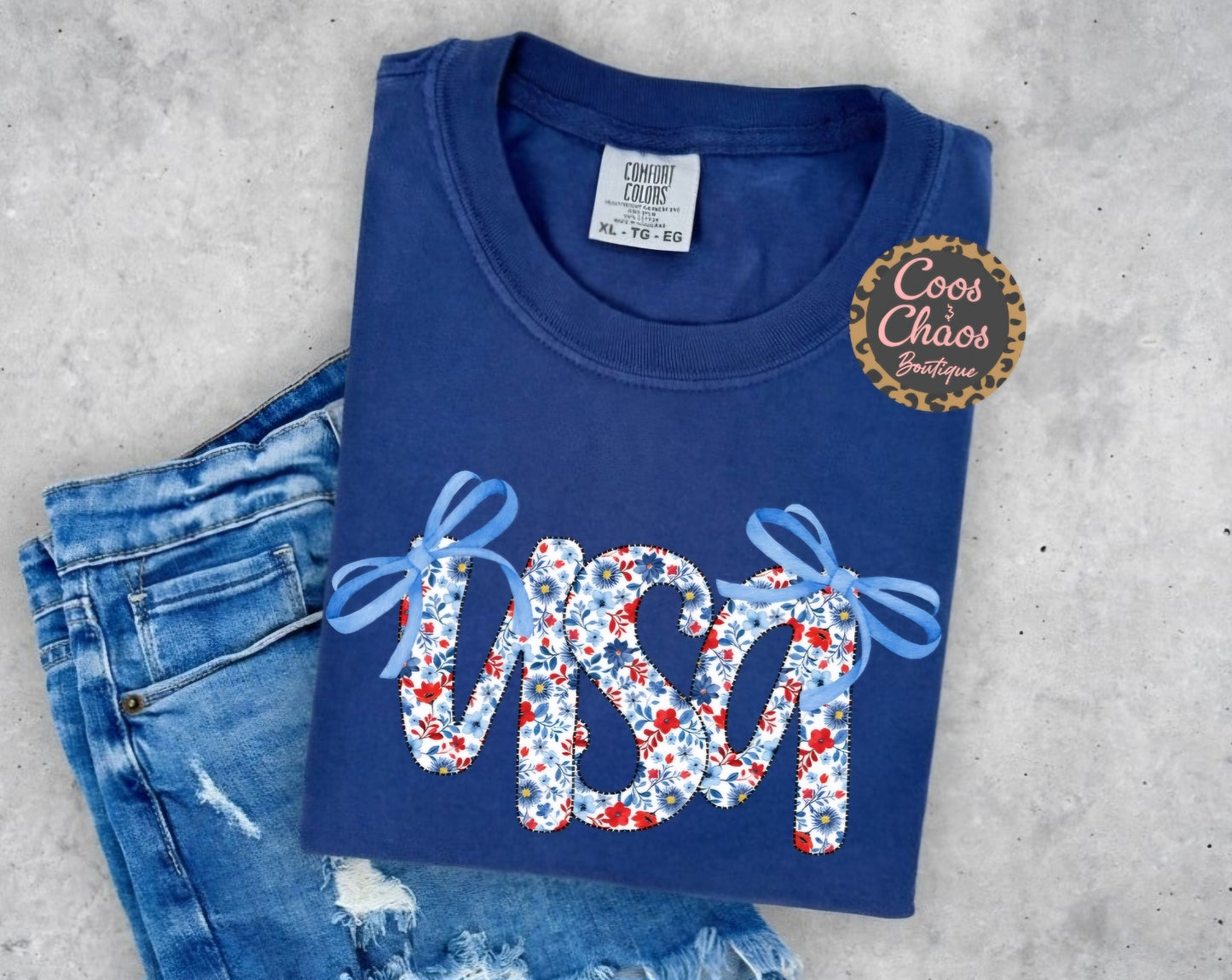 USA bows-Tee