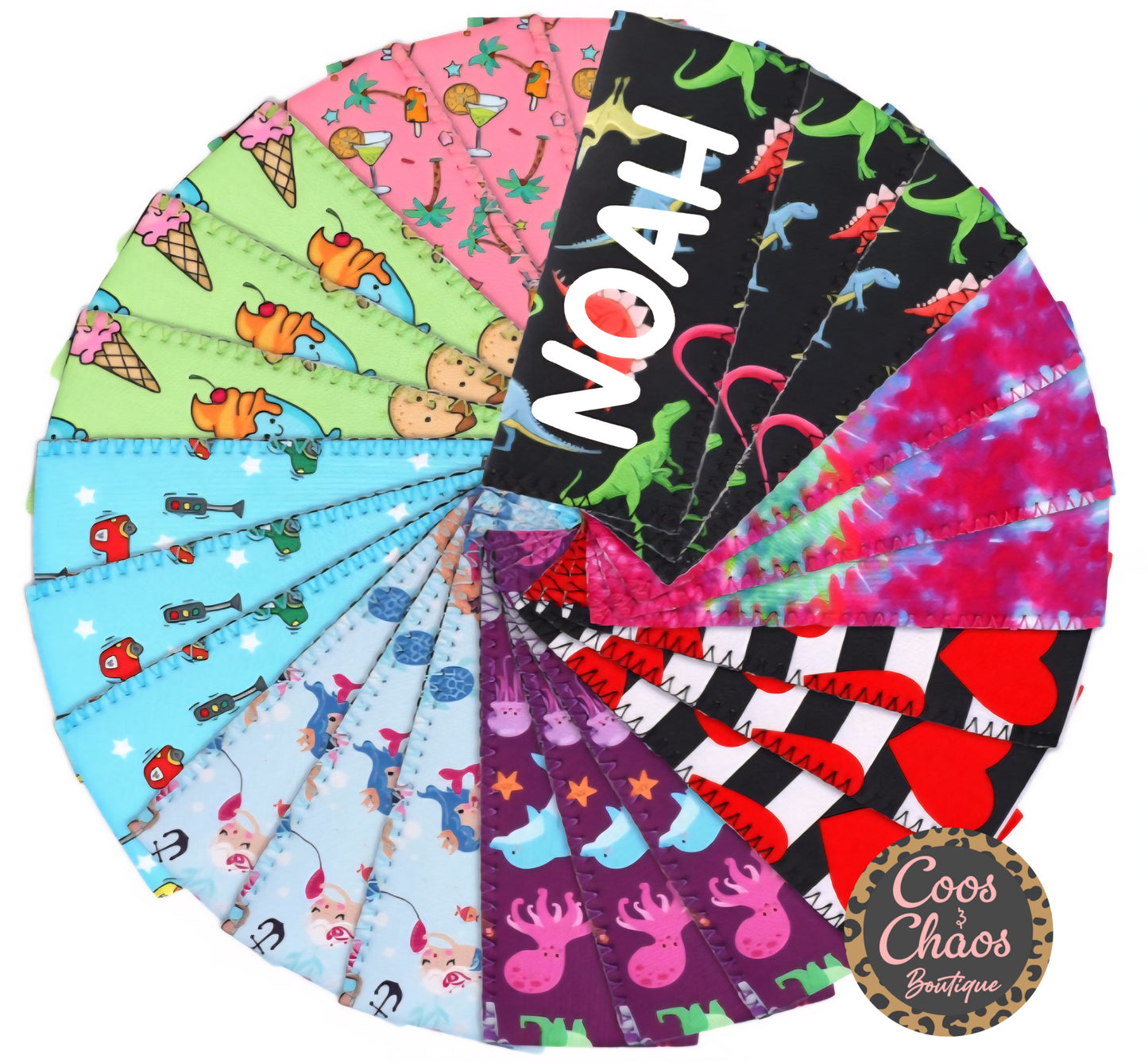 Pattern Popsicle Holders-Personalized
