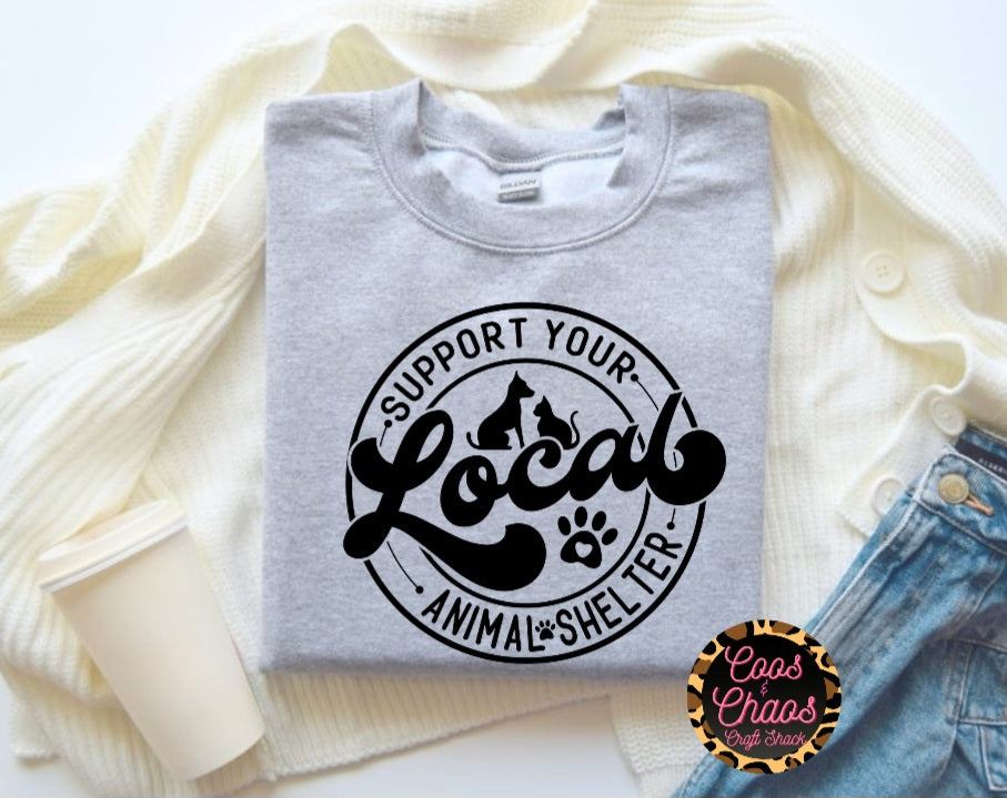 Shop LOCAL-TEE or SWEATSHIRT
