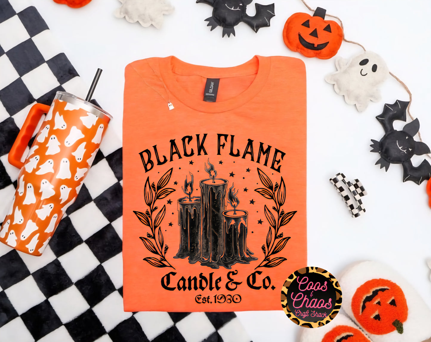 Black Flame-Tee
