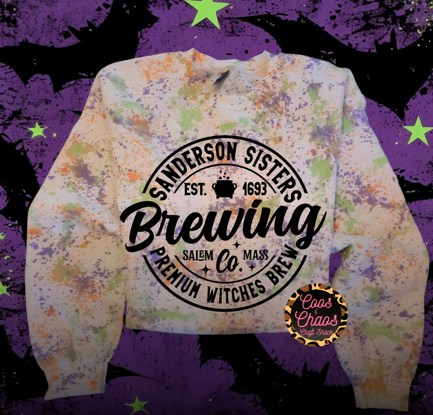 Sanderson Splatter BREW-Sweatshirt