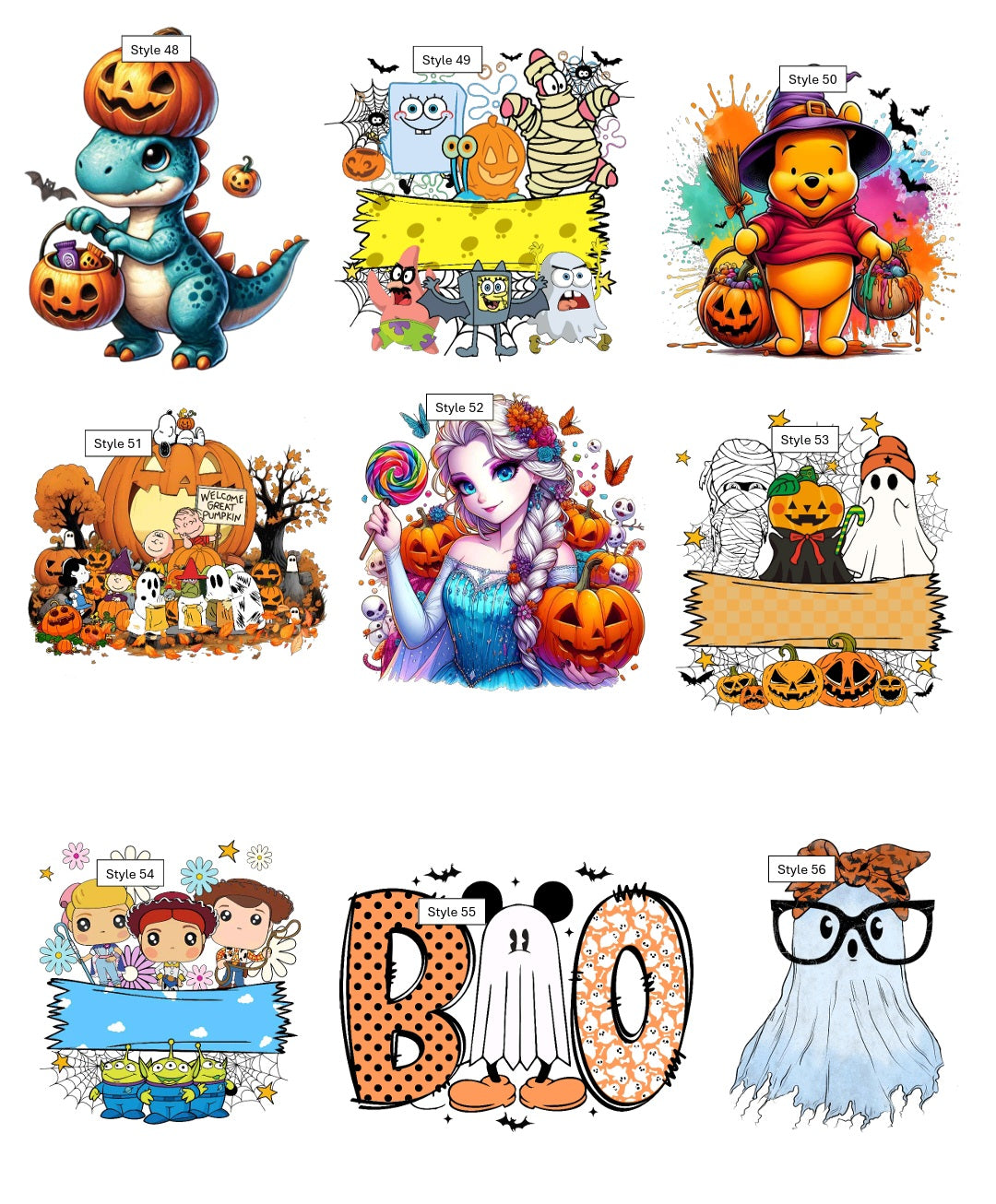 (CUSTOM) Trick or Treat Bags