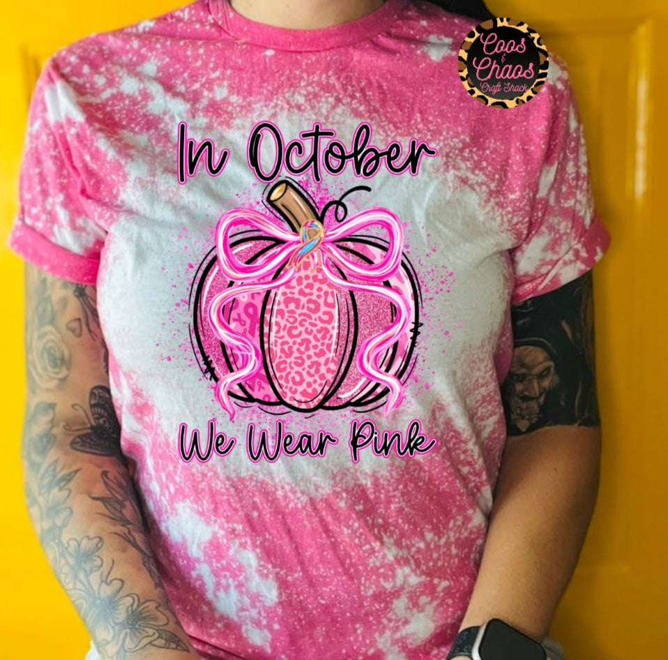 Pink Pump BCA-Bleached/Basic Tee