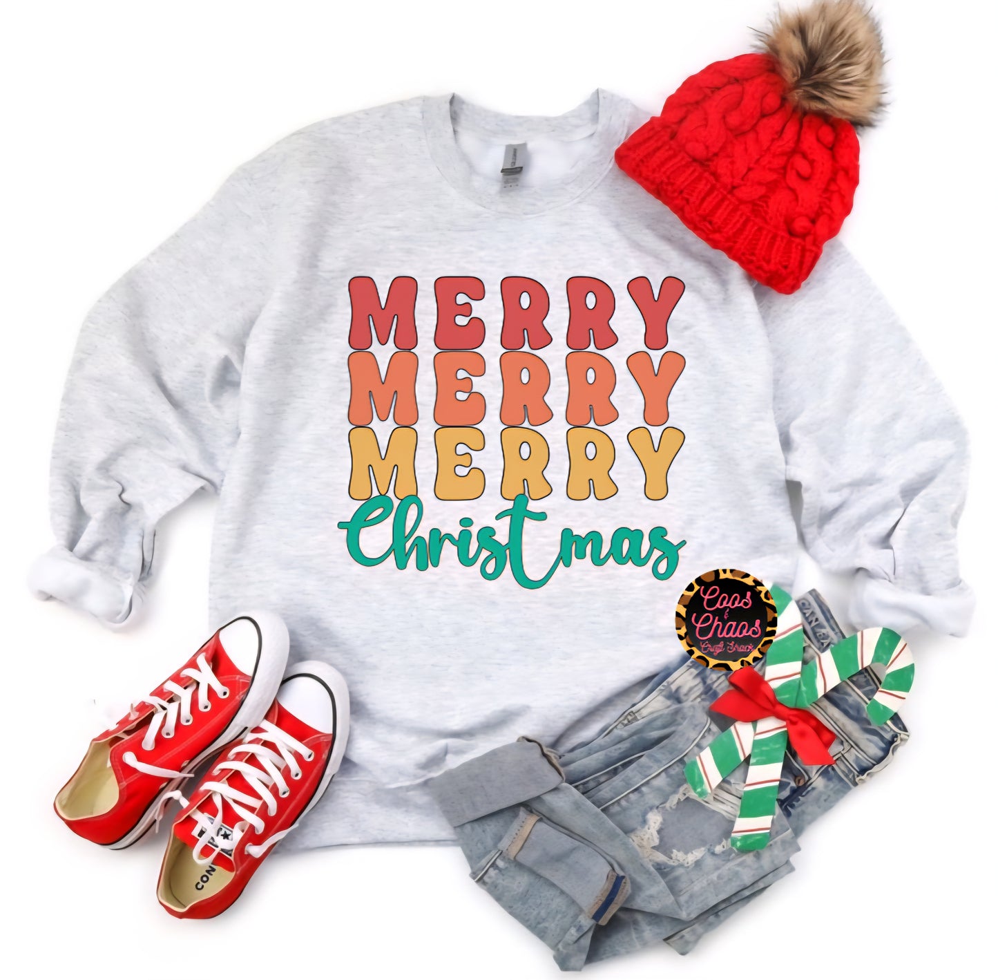 MERRY MERRY (SUB)-TEE/SWEATSHIRT