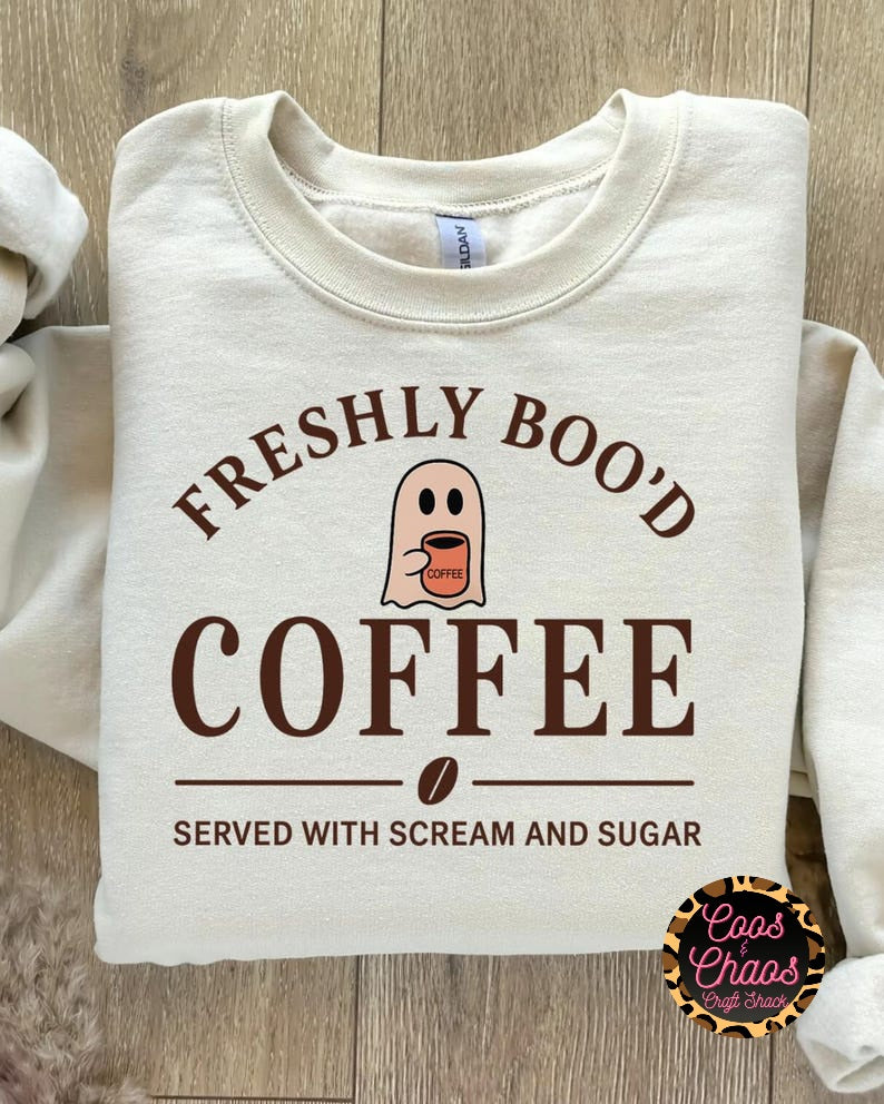 Boo'd Coffee-Tee/Sweatshirt