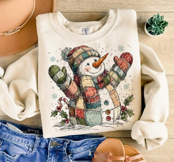 Snowman Vintage(SUB)-Tee/Sweatshirt