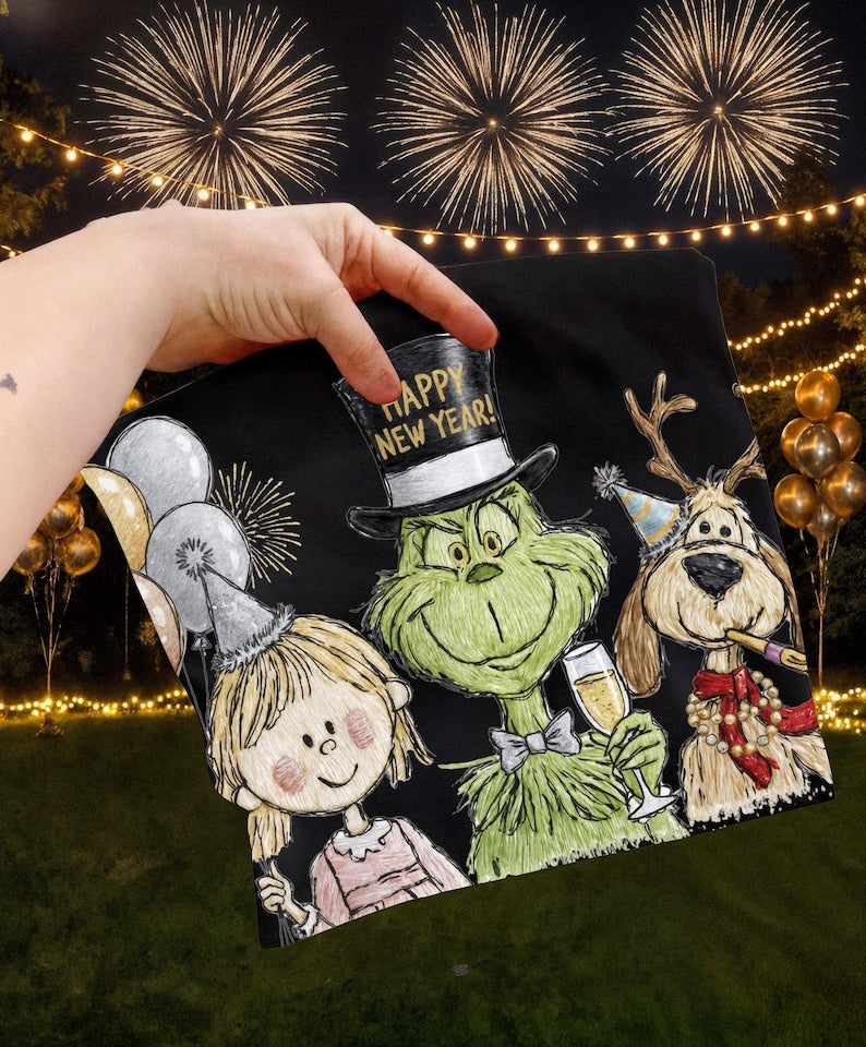 Green HNY-Tee/Sweatshirt