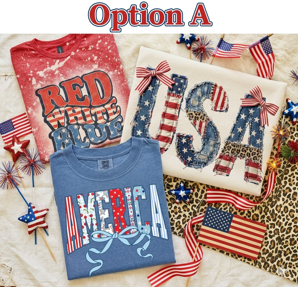 PATRIOTIC BUNDLE 3-Tee