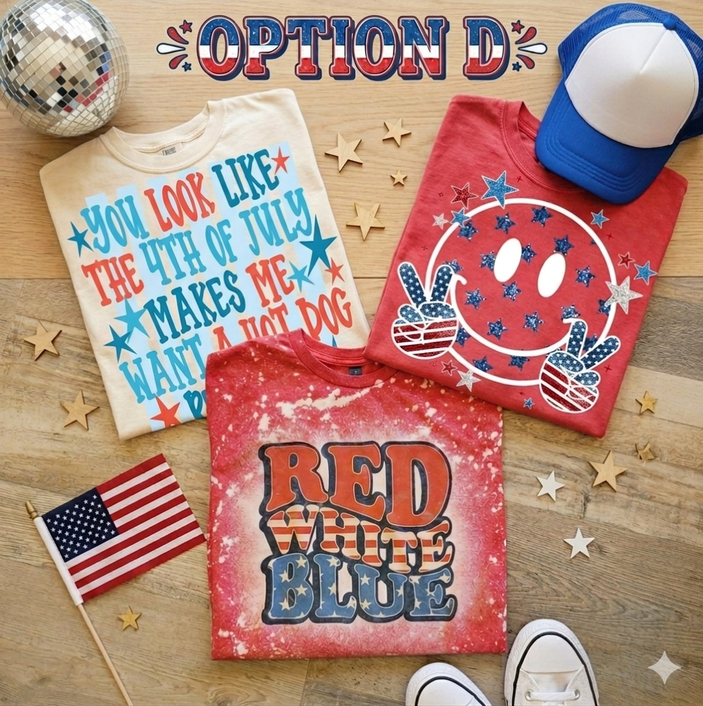 PATRIOTIC BUNDLE 3-Tee