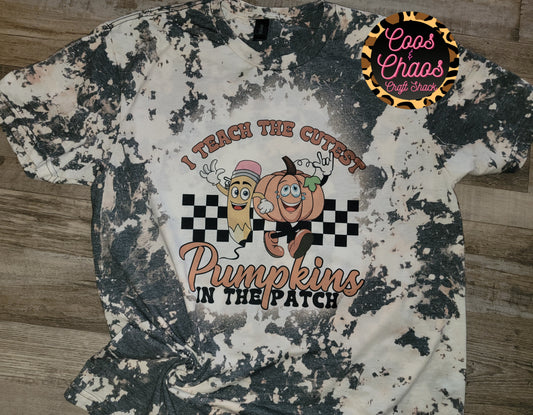 Teaching Pumpkins-Bleached/Basic Tee