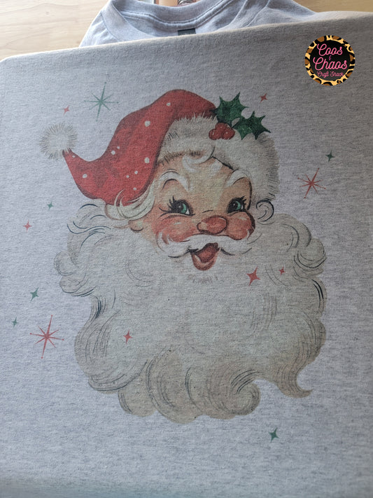 Retro Santa (SUB)-Tee/Sweatshirt