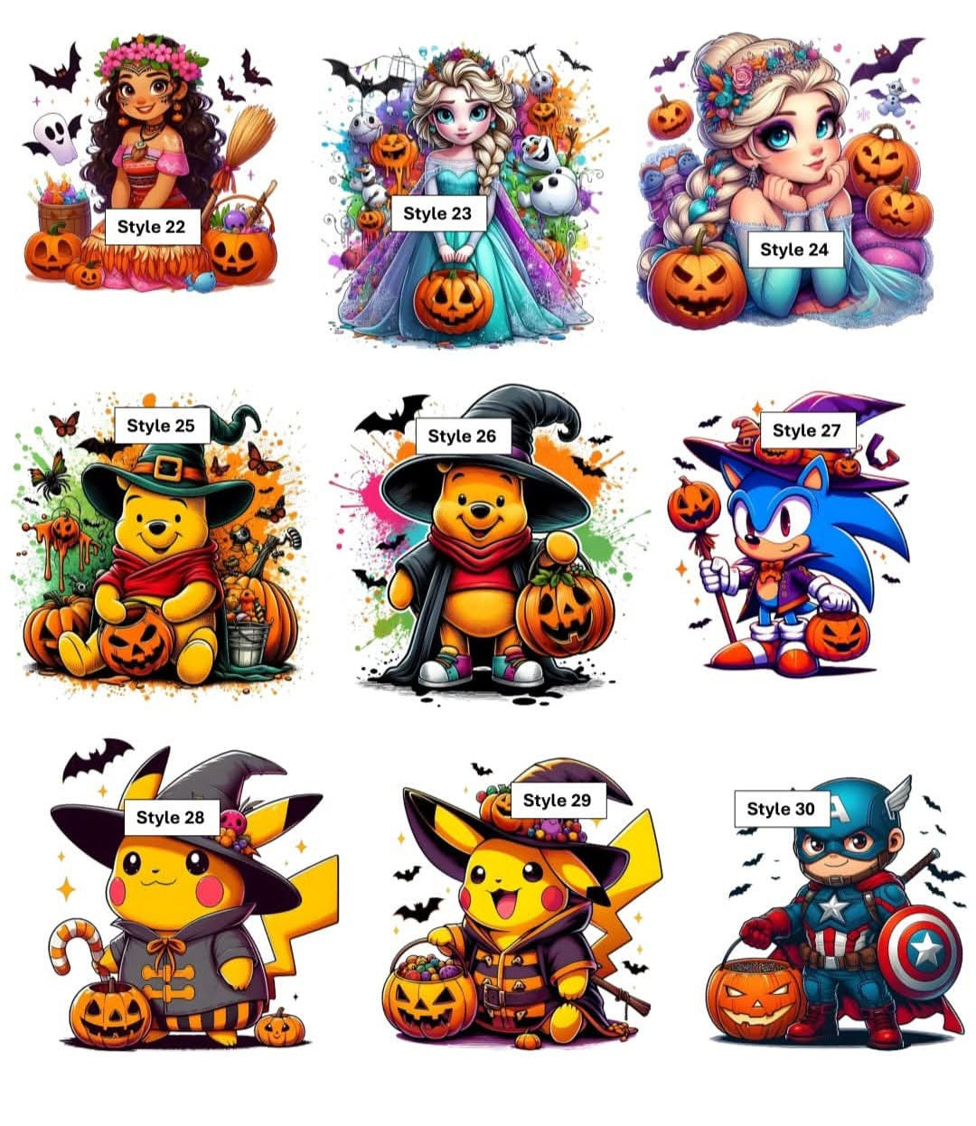 (CUSTOM) Trick or Treat Bags