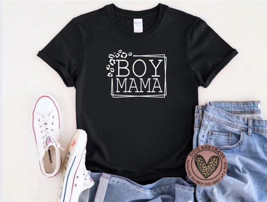 Leopard Boy Mama Tee