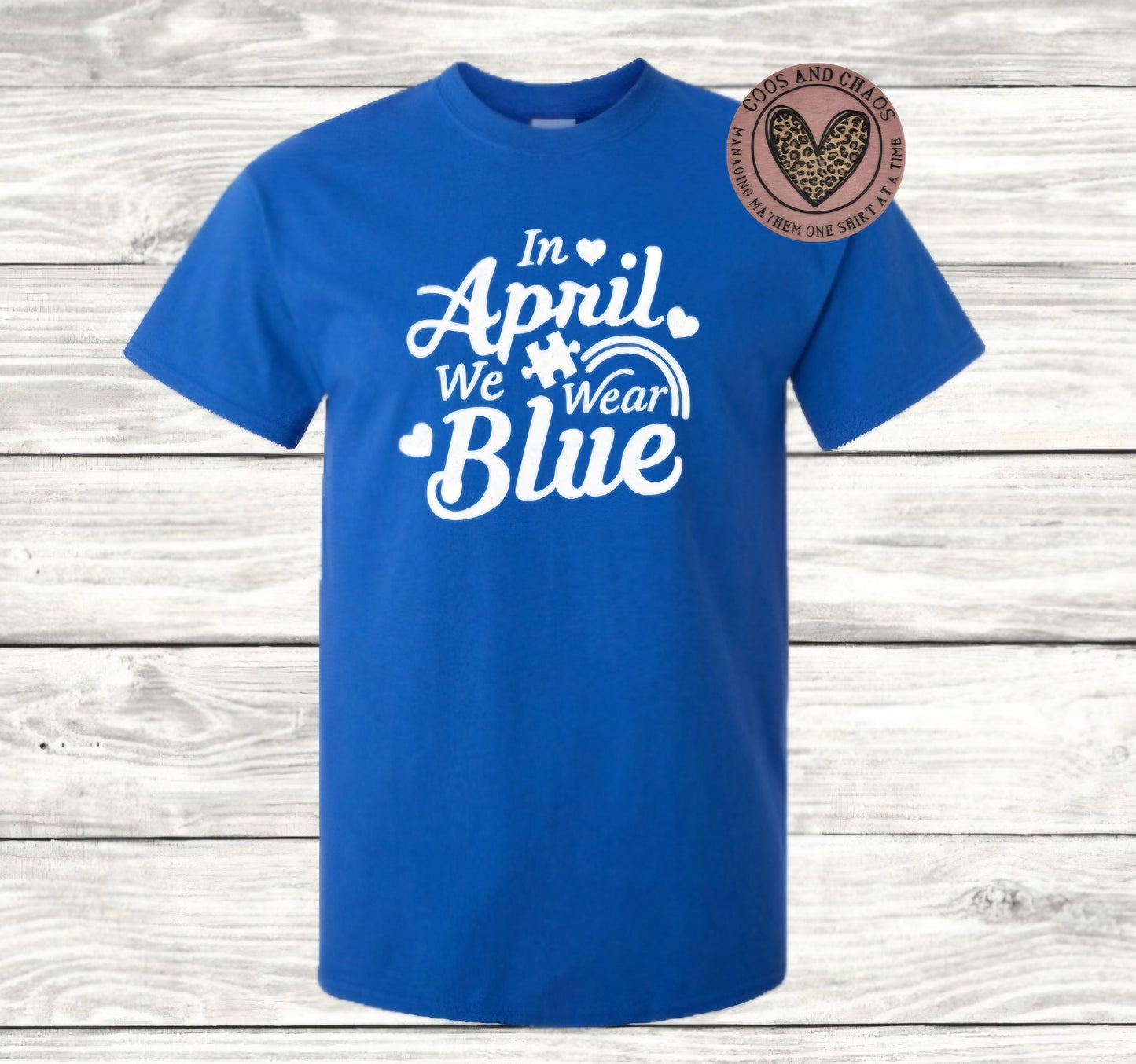 Autism April Puzzle-Tee