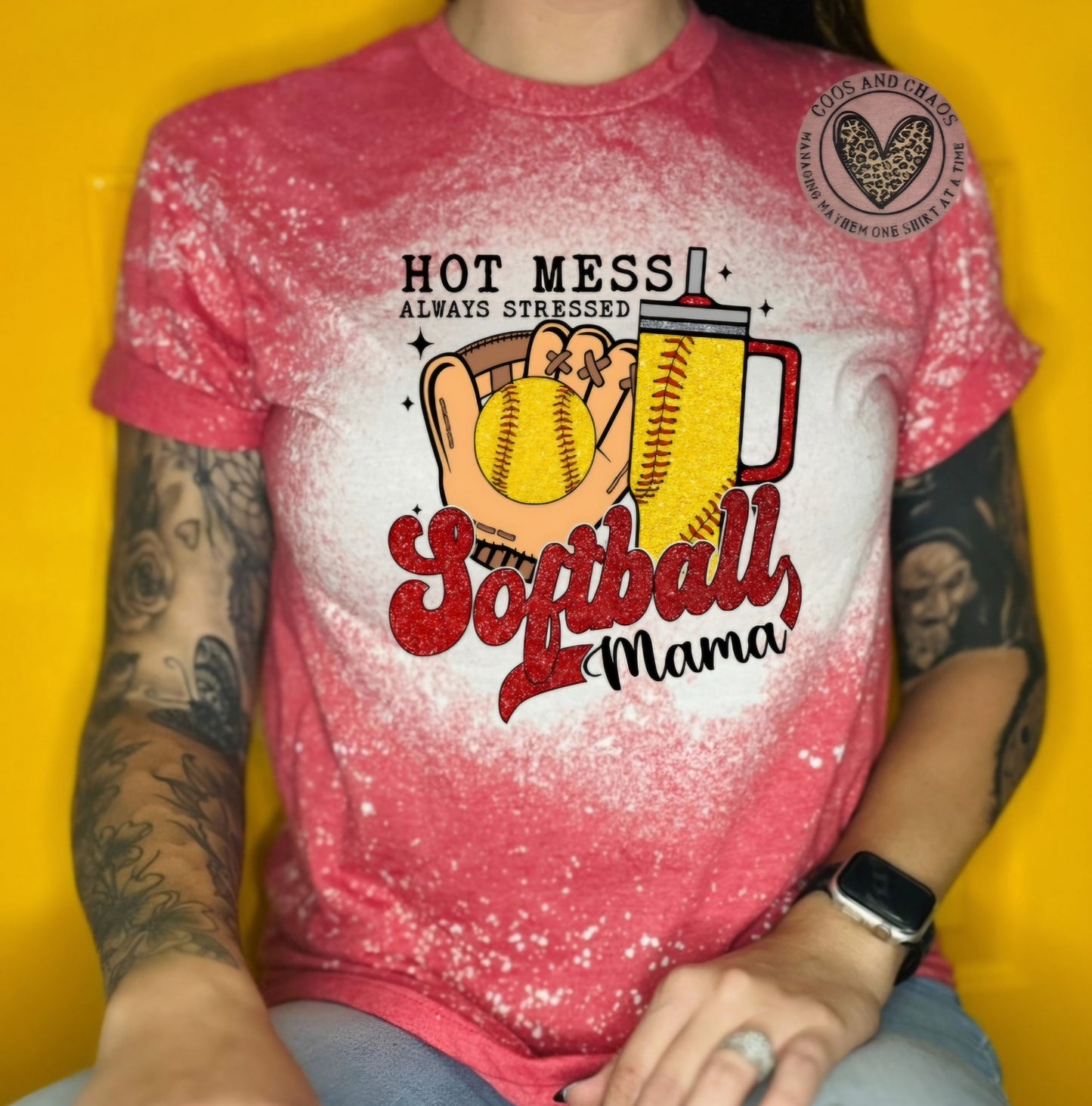 Softball Mom-Tee