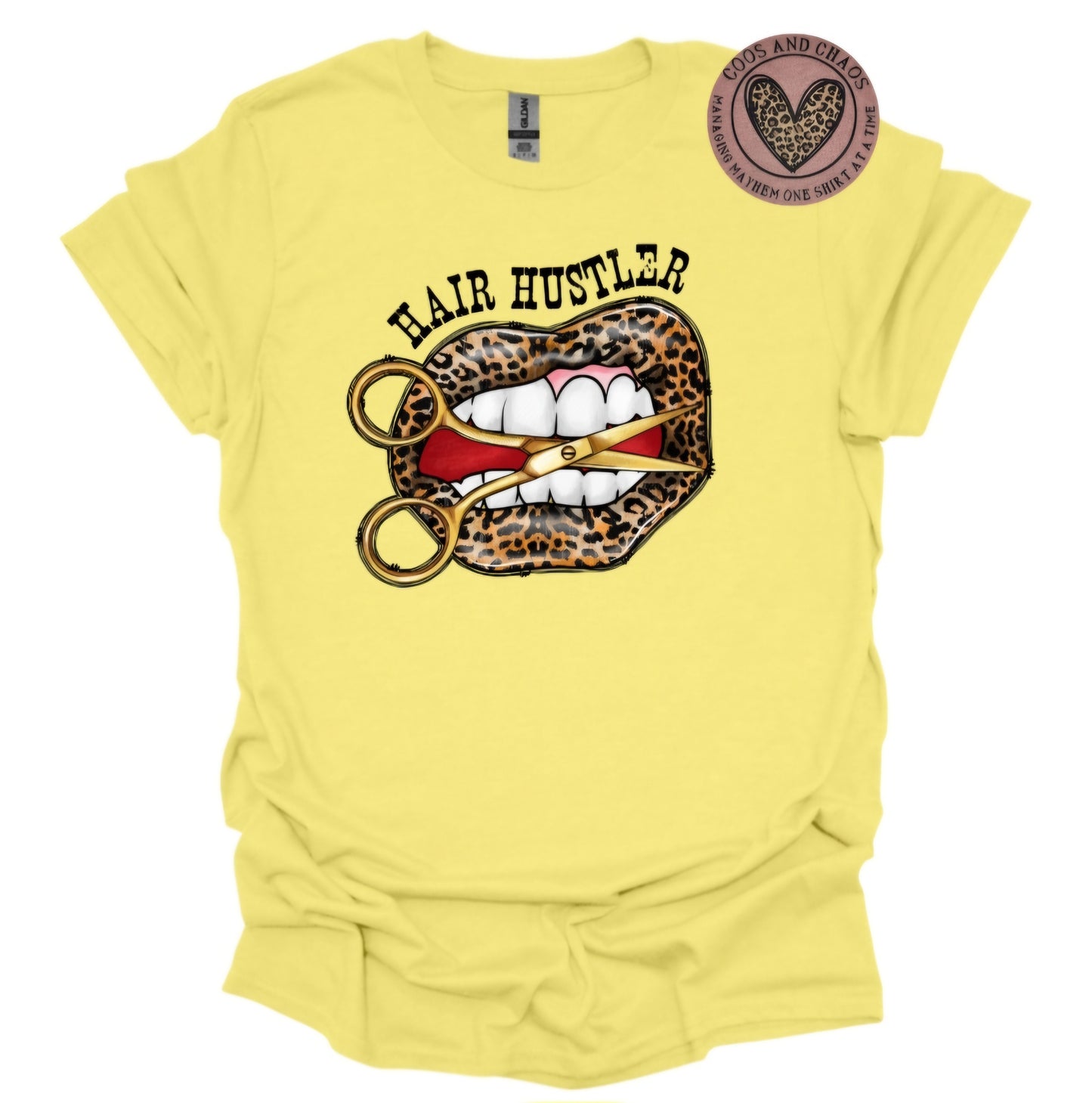 Hair Hustler Lips -Tee