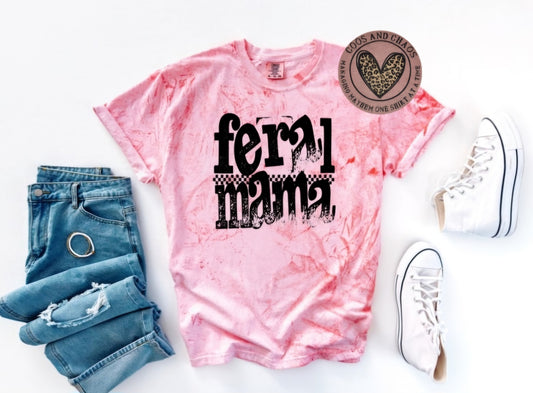 Feral Mama-Tee