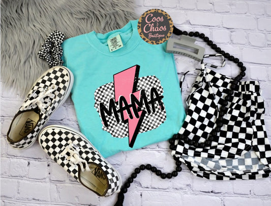 Mama PINK Bolt-Tee