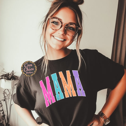 MAMA (neon)-Tee