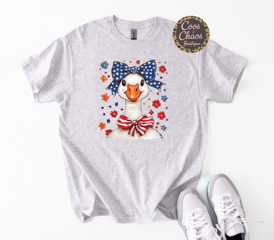 Patriotic Goose-Tee