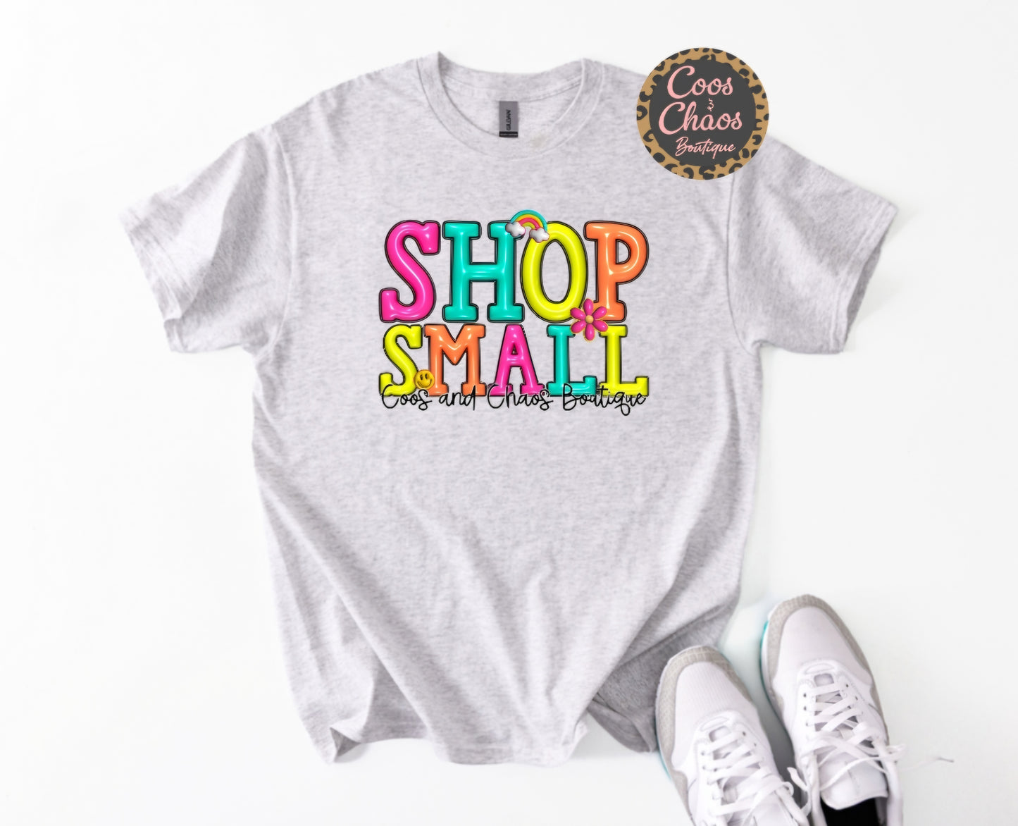 Retro Shop-Tee (Bleached & Basic)