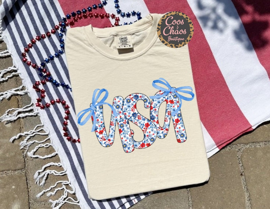 USA bows-Tee