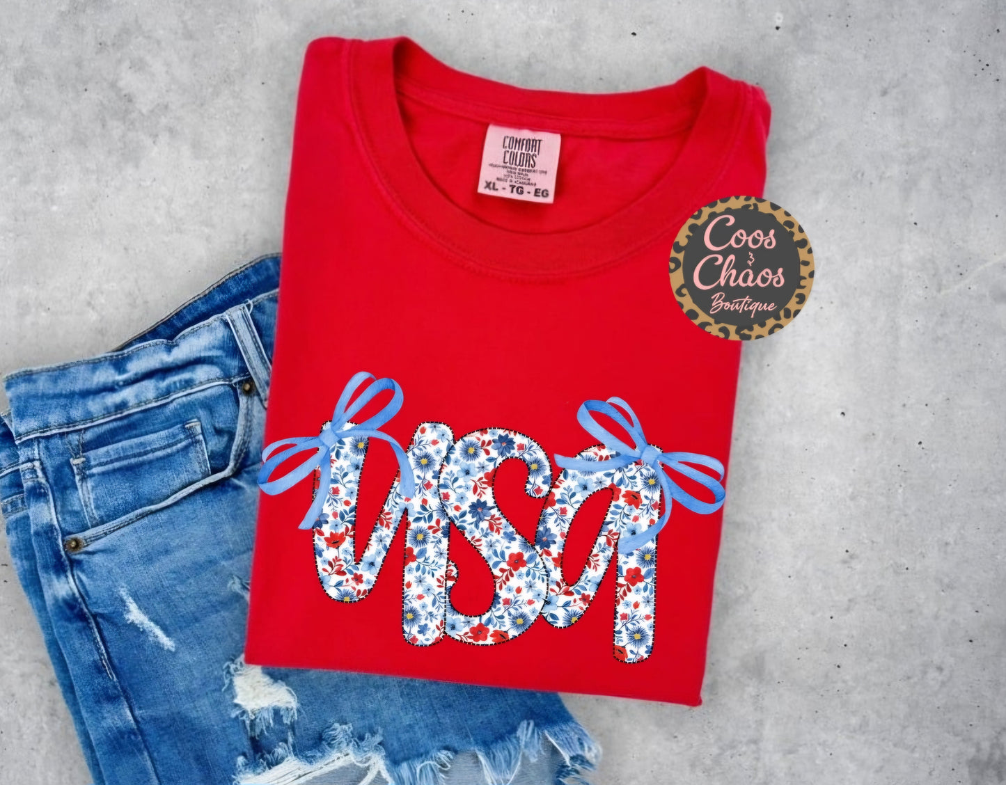USA bows-Tee