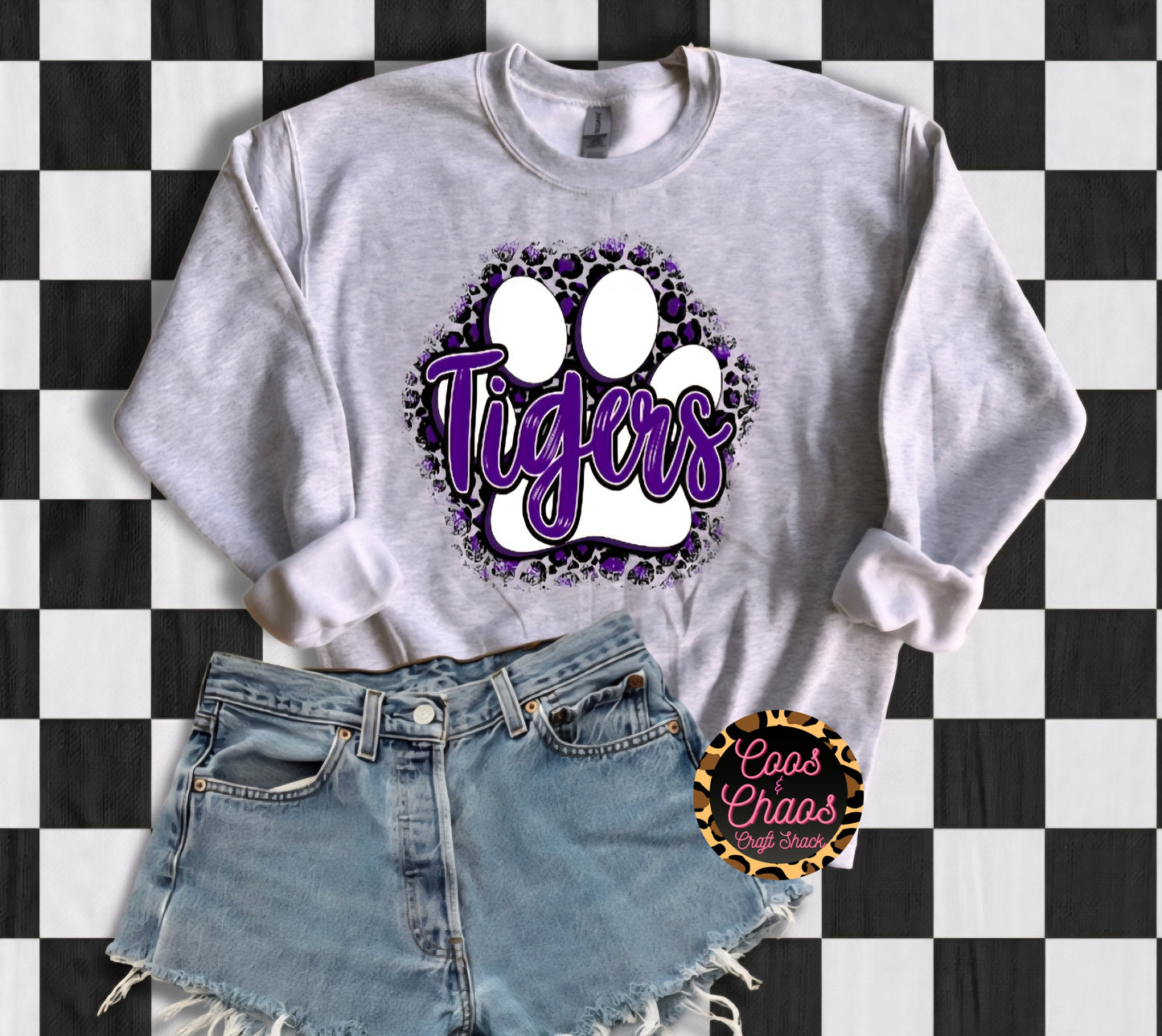 Leopard Tiger-TEE/SWEATSHIRT/HOODIE