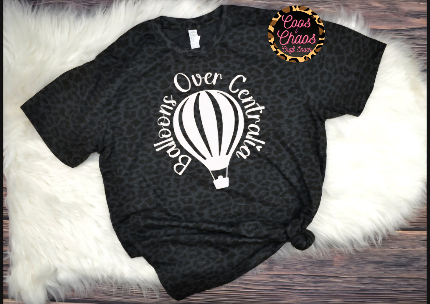 Balloons Leopard Youth/Adult Tee
